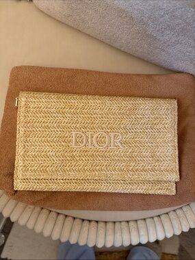 DIOR RATTAN BAG